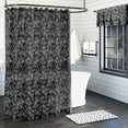 thumbnail image 2 of Halloween Bathroom Spider Themed Memory Foam Rug or Shower Curtain, 2 of 4
