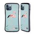 thumbnail image 1 of Head Case Designs Officially Licensed LebensArt Beings Flamingo Hybrid Case Compatible with Apple iPhone 12 Pro Max, 1 of 7