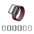 thumbnail image 2 of Fogun Full Coverage Smartwatch Housing Integrated PC Glass Screen Protector Hard Sleeve Case Prevents Damage for Band 9, 2 of 5