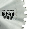 thumbnail image 4 of Superior Steel 25032 10 Inch X 32 Teeth X 5/8 Inch Arbor Ferrous Metal Cutting Carbide Tipped Saw Blade, 4 of 4