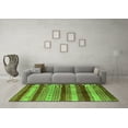 thumbnail image 3 of Ahgly Company Indoor Rectangle Oriental Green Industrial Area Rugs, 8' x 12', 3 of 4