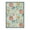 light Blue, variant on FairOnly 8'x10'Abstract Floral Print Area Rug Non Slip Stain Resistant Ultra Thin & Soft Rugs for Livingroom Bedroom,Brick Red