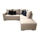 thumbnail image 4 of Sala Esquinera El Bazar Store Frigg Beige 230x150 cm Tela Lino Nacional Modular, 4 of 5
