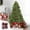 Red, variant on SCNOR 4 Pack Christmas Ornaments, Black Flocked Glitter Plastic Balls, 2.4 Inch Hanging Xmas Tree Decorations