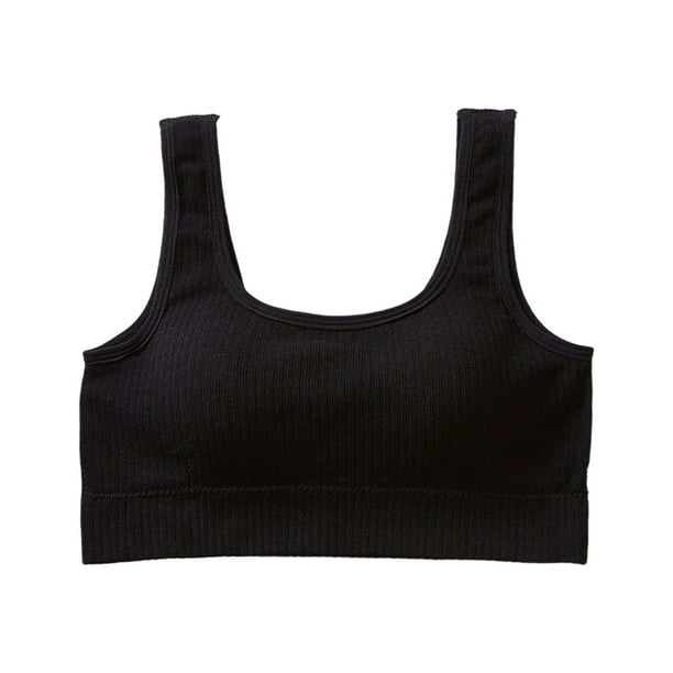 Brasieres de Mujer Chaleco Deportivo con Almohadilla de Látex para La Espalda para Mujer, Ropa Interior para Yoga, sin Aro de Acero Unitalla