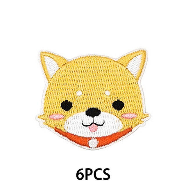 HLONK Iron On Patches Adorable Cartoon Animal Patches for Clothes Hot-Selling Iron On Patches for Clothes Creative Embroidered Patches for Jeans Raccoon