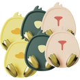thumbnail image 4 of Self Adhesive Towel Hanger Kitchen Door Organizer Wear Resistant 6Pcs, 4 of 4