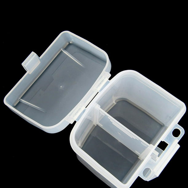 Portable Clear Fishing Accessory Organizer Maggot Hanger Boxes 