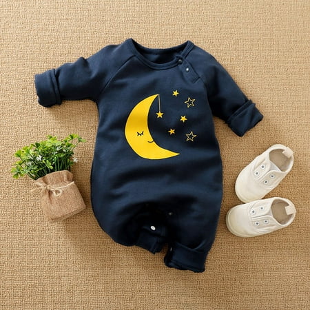 

Newborn Baby Girls Boys Cartoon Printed Bodysuits One-Piece Rompers 0-18M BULLPIANO Infant Cotton Sleeper Jumpsuits Playsuits