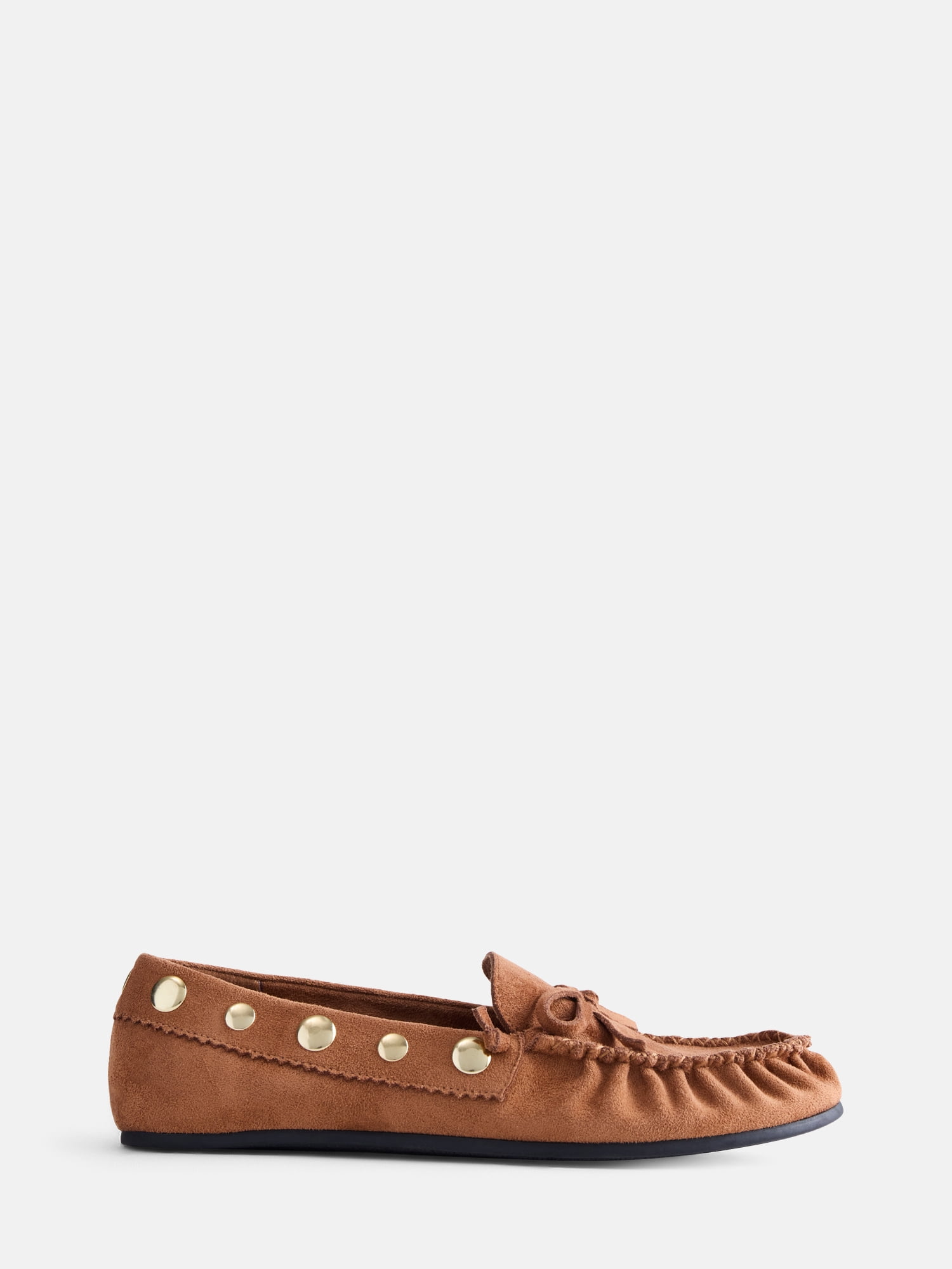 Scenario Women's Studded Moccasin Flats