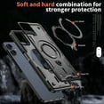 thumbnail image 5 of [Phonesmart] Samsung Galaxy A06 4G Ring Case, Shockproof Magsafe Compatible Kickstand Back Cover with Ring Stand, 5 of 5