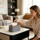 thumbnail image 4 of Desktop Tissue Box And Household Living Room Dispenser For Facial Tissues And Napkin Storage, 4 of 6