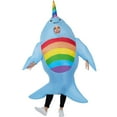 thumbnail image 1 of Adult Unisex Giant Narwal Inflatable Costume, 1 of 5