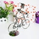 thumbnail image 3 of Moyic Estatuas de bicicleta, Mini escultura, figuritas de mesa, Base de succión, accesorios para Festival, decoración del hogar, estatua de Decoración del hogar Moyic HA077680-00, 3 of 6