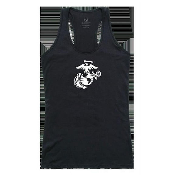 Marines 3 Graphic Tank Top, Black - Small