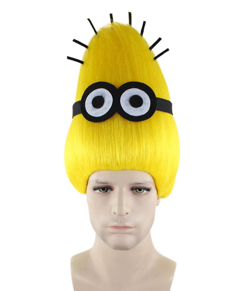 yellow mens wig