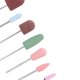 thumbnail image 3 of Juego de brocas para uñas, herramienta de manicura con cabezal de pulido para salón de casa, 45 Uds. (rosa), 3 of 8