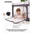 thumbnail image 5 of Joypony  Large Baby Playpen with Mat, 71"x59" Large Play Yard for Babies and Toddlers, 5 of 8