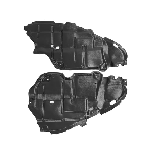 KOJEM Engine Splash Shield Plate Compatible with 2007-2011 Toyota Camry Replacement for TO1228171 TO1228170 5144106110 5144206100 Engine Cover Undercar Shield Guard Left & Right Side