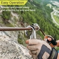 thumbnail image 3 of EcoNesxp inch large carabiner for gym lockable carabiner lbs 15 inch large carabiner, 3 of 5