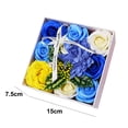 thumbnail image 2 of Juego de caja de flores artificiales para boda, dama de honor, ramos de novia, centros de mesa, decoración del hogar, regalo, 2 of 5