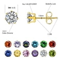 thumbnail image 2 of Women's titanium steel earrings hypoallergenic earring set 12 pairs of 12 color earrings, 2 of 5