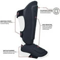 thumbnail image 3 of MRX Boxing & Fitness Shin Guard Pad MMA Muay Thai Kickboxing Training Medium Black, 3 of 7