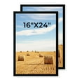 thumbnail image 1 of 16X24 2/4pcs Photo Frame Set, Black Photo Frame, Set, Combination, Gallery Wall Photo Frame, Poster Frame Photo Frame, Collage Wall Decoration, Home Office Photo Frame Decoration Painting, 1 of 5
