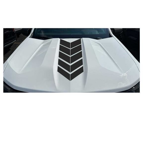 Chevy Colorado Matte Black Arrow Center Hood Decal 2023-2026 GM Licensed