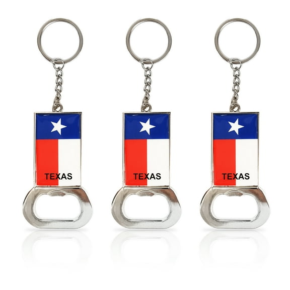 SandT CollectionTexas Souvenir Keychain Collection, Set of 3