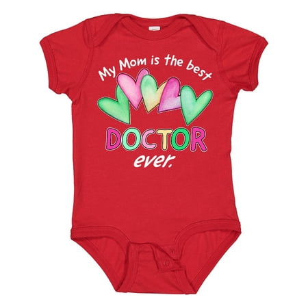 

Inktastic My Mom is the Best Doctor Ever Gift Baby Boy or Baby Girl Bodysuit