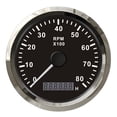 thumbnail image 1 of Car Or Boat Tachometers Modification 85mm 0-8000RPM Rev Counters Pulse Signal Revolution Meters For Gasoline Engine ,Universal Compatibility, 1 of 5
