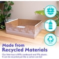 thumbnail image 3 of Caja de arena desechable para gatos Kitty Poo Club, a prueba de fugas, paquete de 2, 3 of 7