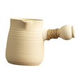 thumbnail image 1 of Tetera de , Infusor de té, teteras duraderas con mango lateral para senderismo al aire libre, casa de té, regalo para amantes del té en el , blanco, l BLESIY Tetera con infusor, 1 of 8