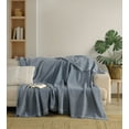 thumbnail image 4 of Kafthan, Waffle Textured Coverlet, Turkish Cotton Blanket/Throw for All Seasons, 2XL Size, 98"x 90", 4 of 4