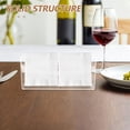thumbnail image 4 of FENGGUIQU Soporte Para Servilletas Transparente Y Vertical Ideal Para Restaurantes Y Cafeterías, 4 of 8