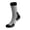 Gray, variant on Fewfanhot Men’s Color Block Crew Winter Socks Polyester Warm Thick Cushioned Mid‑Calf Socks for Outdoor Daily Cold Weather Wear
