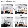 thumbnail image 5 of Yayeee Faucet Mat for Kitchen Sink 14.7" Diatomite Long Splash Guard Pad, Beige Cute Cat, 5 of 7
