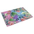 thumbnail image 2 of CADecor Beautiful Colorful Flower Non-Slip Bath Mat Rug Bath Doormat Floor Rug 30x18 inches, 2 of 2