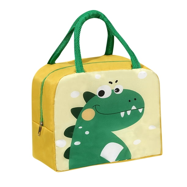 Bolsa aislante portátil, bolsa de almuerzo engrosada con papel de aluminio, bolsa bento, bolsa para lonchera, linda bolsa de comida para niños y estudiantes.