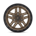 thumbnail image 3 of Fuel 1PC Aluminum Rim D702 AMMO 17X9in Matte Bronze with Black Bead Ring Finish, D70217907545, 3 of 3