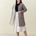 thumbnail image 5 of Clearance Sales Warm Pocket Coat Turn Down Collar Long Jacket Winter Down Parkas on Clearance, 5 of 9
