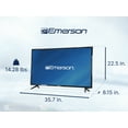 thumbnail image 2 of Emerson ETD-4050 40 inch Class HD LED Television with DVD Player, Black, 2 of 11