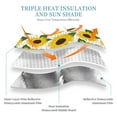 thumbnail image 4 of Bingfone Sunflowers Car Windshield Sunshade,Sun Foldable Sun Shield Sun Visor For Car - Medium, 4 of 8