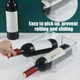 thumbnail image 4 of QHUDLV Acrylic Cup Holder,Stackable Refrigerator Organizer,Wine and Water Bottle Storage, 4 of 9