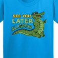 thumbnail image 4 of Inktastic See You Later Alligator with Black Sunglasses Youth T-Shirt, 4 of 5