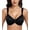 Black, variant on Exerin Minimizer Bras for Women Soft Fabric Comfort Full Figure Unpadded Underwire Everyday Bra(Black,32DDD)