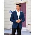 thumbnail image 2 of COOFANDY Mens Blazer Regular Fit Sports Coat Casual Blazers Suit Jackets Regular Suit Coat, 2 of 6