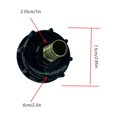 thumbnail image 3 of Kenally IBC barriles de agua de ajuste portátil desmontable reutilizable profesional jardinería riego tubo adaptador conector 0,78 pulgadas Type3 NO3 Kenally TO008847-02, 3 of 6
