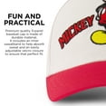 thumbnail image 2 of Disney Mickey Mouse Toddler Baseball Hat for Boys Kids Cap Size 2-4 or 4-7, 2 of 6